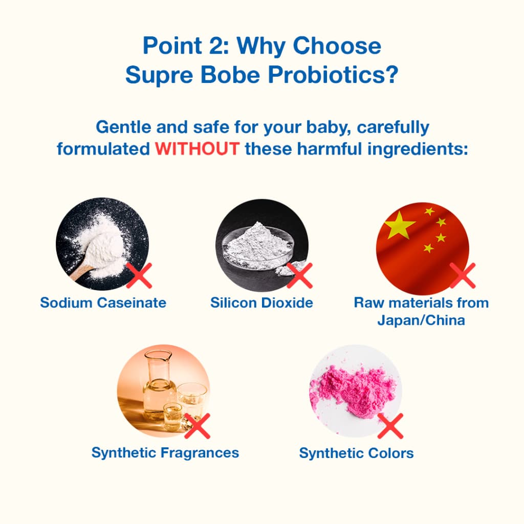 Supre Bobe Probiotics information